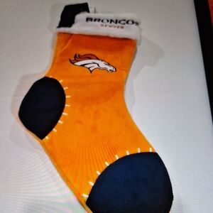 Forever Collectibles Orange and Black Team Socks